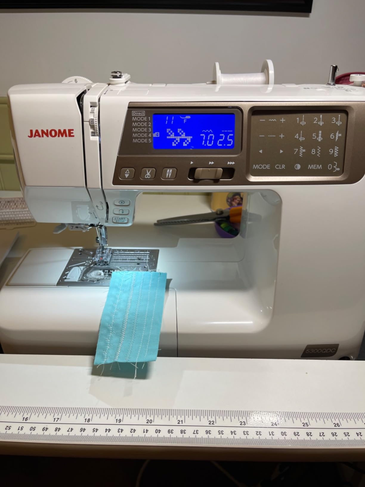 Janome 4300QDC-B Sewing and Quilting Machine with Bonus Quilt Kit! customer photo 2