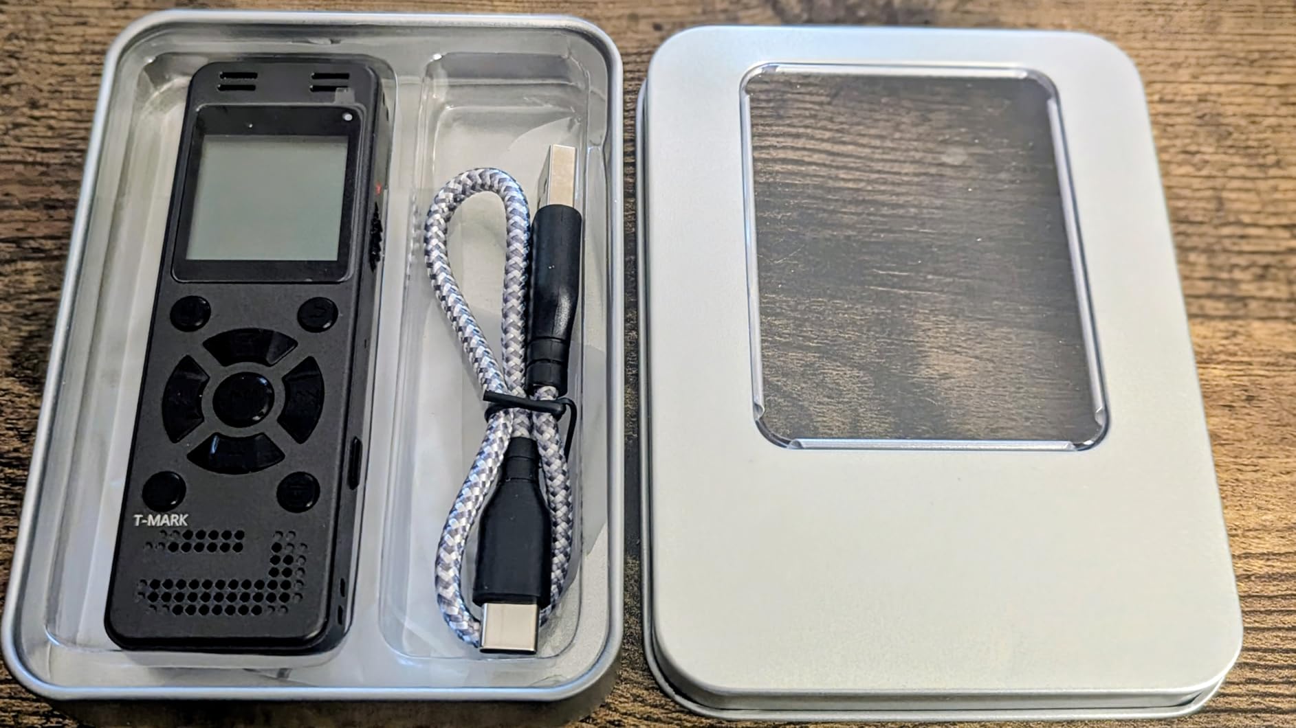 128GB Digital Voice Recorder for Lectures Meetings - EVIDA 9296 Hours Voice Activated Recording Device customer photo 2