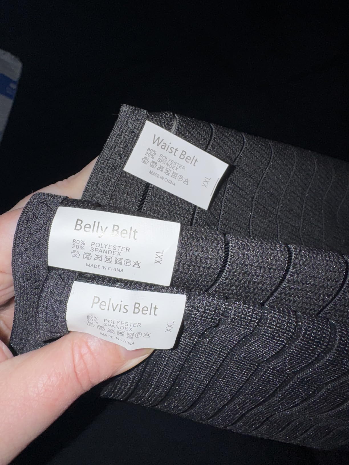 ChongErfei 3 in 1 Postpartum Belly Wrap - Recovery Belly/Waist/Pelvis Belt customer photo 2