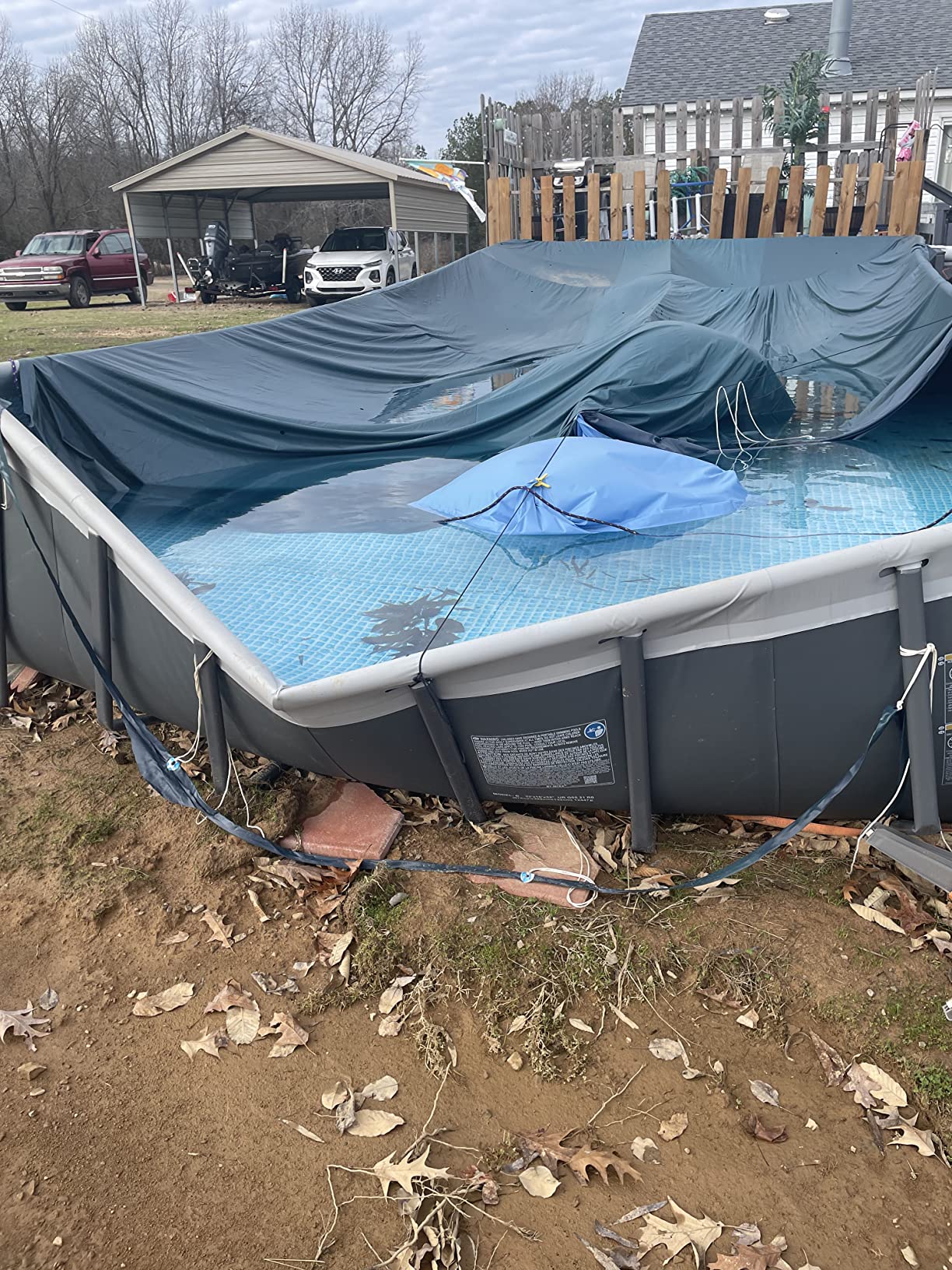 INTEX 26373EH Ultra XTR 32ft x 16ft x 52in Above Ground Swimming Pool Set with Sand Filter Pump and Krystal Clear Saltwater System customer photo 1