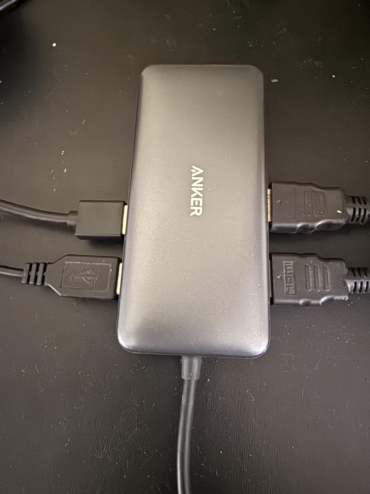 Anker Laptop Docking Station Dual Monitor, 8-in-1 USB C Hub, 4K Dual Monitor with 2 HDMI, 1 Gbps Ethernet Hub, 85W Power Delivery, SD Card Reader, for XPS and More customer photo 2