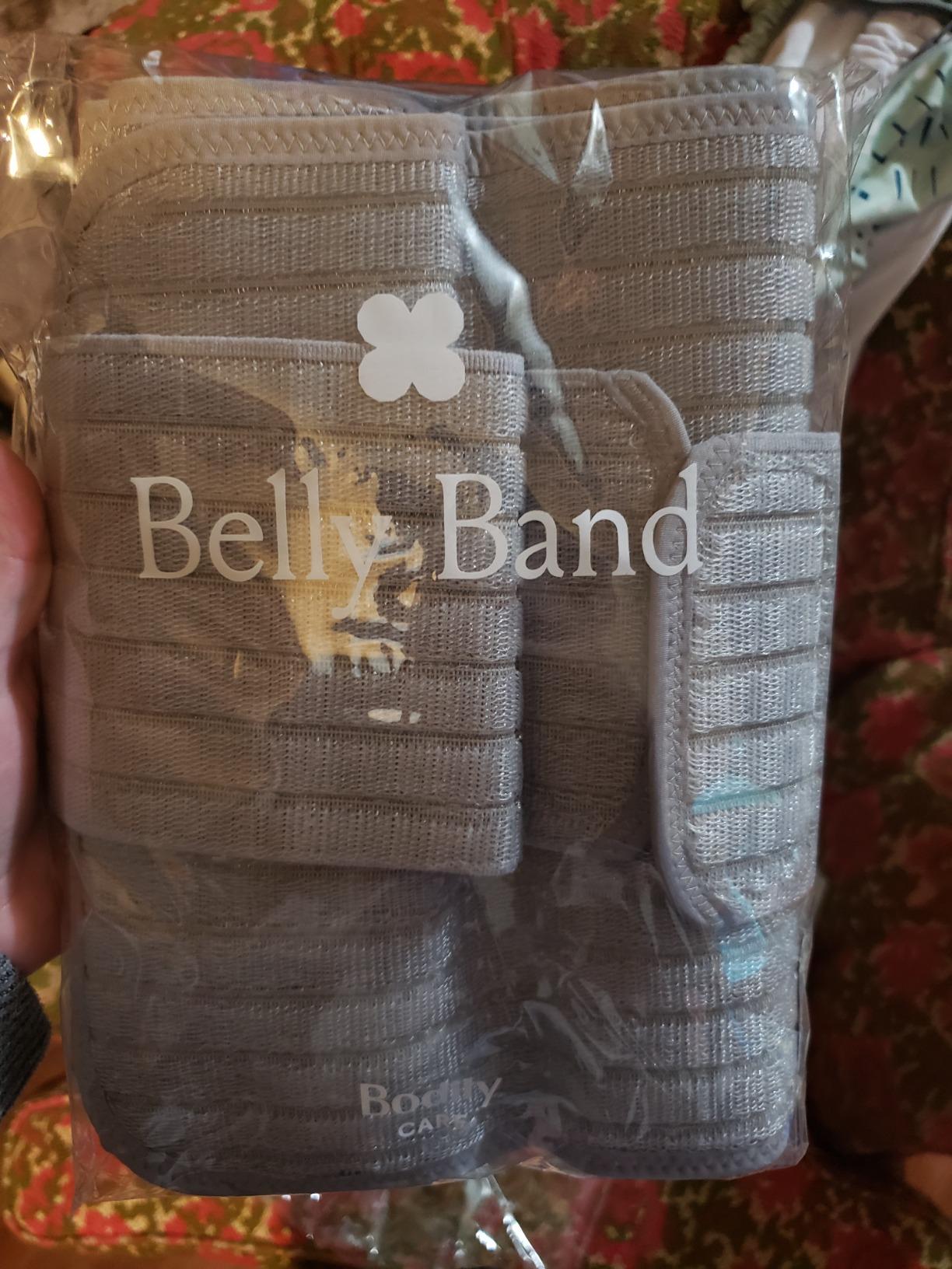 Bodily Postpartum Belly Band & Abdominal Binder for C-Section Recovery - Adjustable Compression Belly Wrap for Post Surgery Abdominal Support customer photo 2