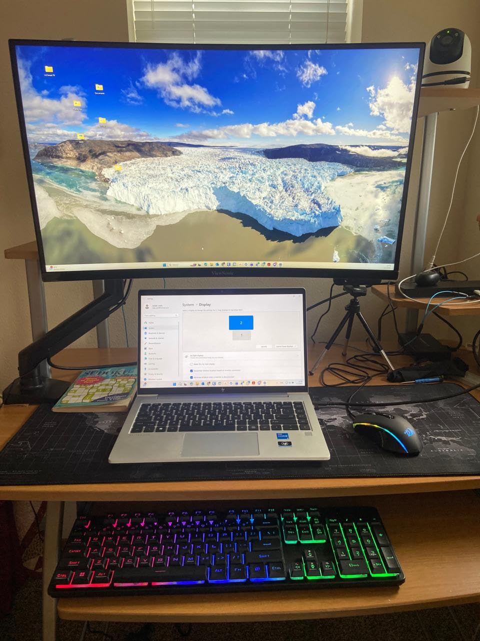 ViewSonic VX2718-2KPC-MHD 27 Inch Curved 1440p 1ms 180Hz Gaming Monitor with FreeSync Premium, Eye Care, HDMI and Display Port customer photo 1