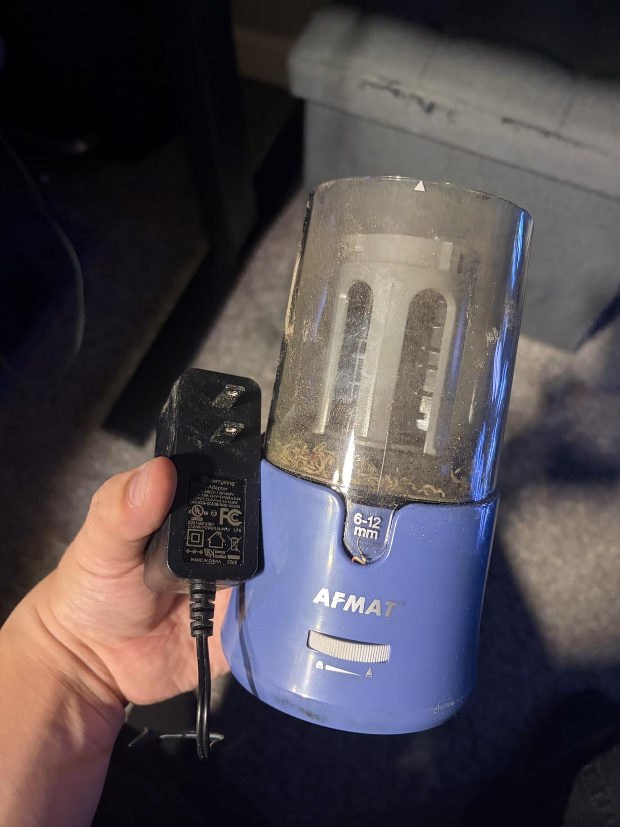AFMAT Electric Pencil Sharpener - Auto Stop, Super Sharp & Fast, Plug in Pencil Sharpener for 6-12mm No.2/Colored Pencils - Classroom/Office/Home PS92 customer photo 1