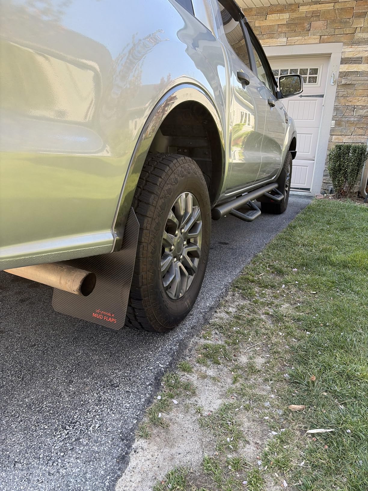 A-Premium Universal Mud Flaps, 4 Pack Black Splash Guards for Truck Car Pickup SUV, Front & Rear Upgraded Mud Guards Includes Mounting Hardware, Drilling Required customer photo 2