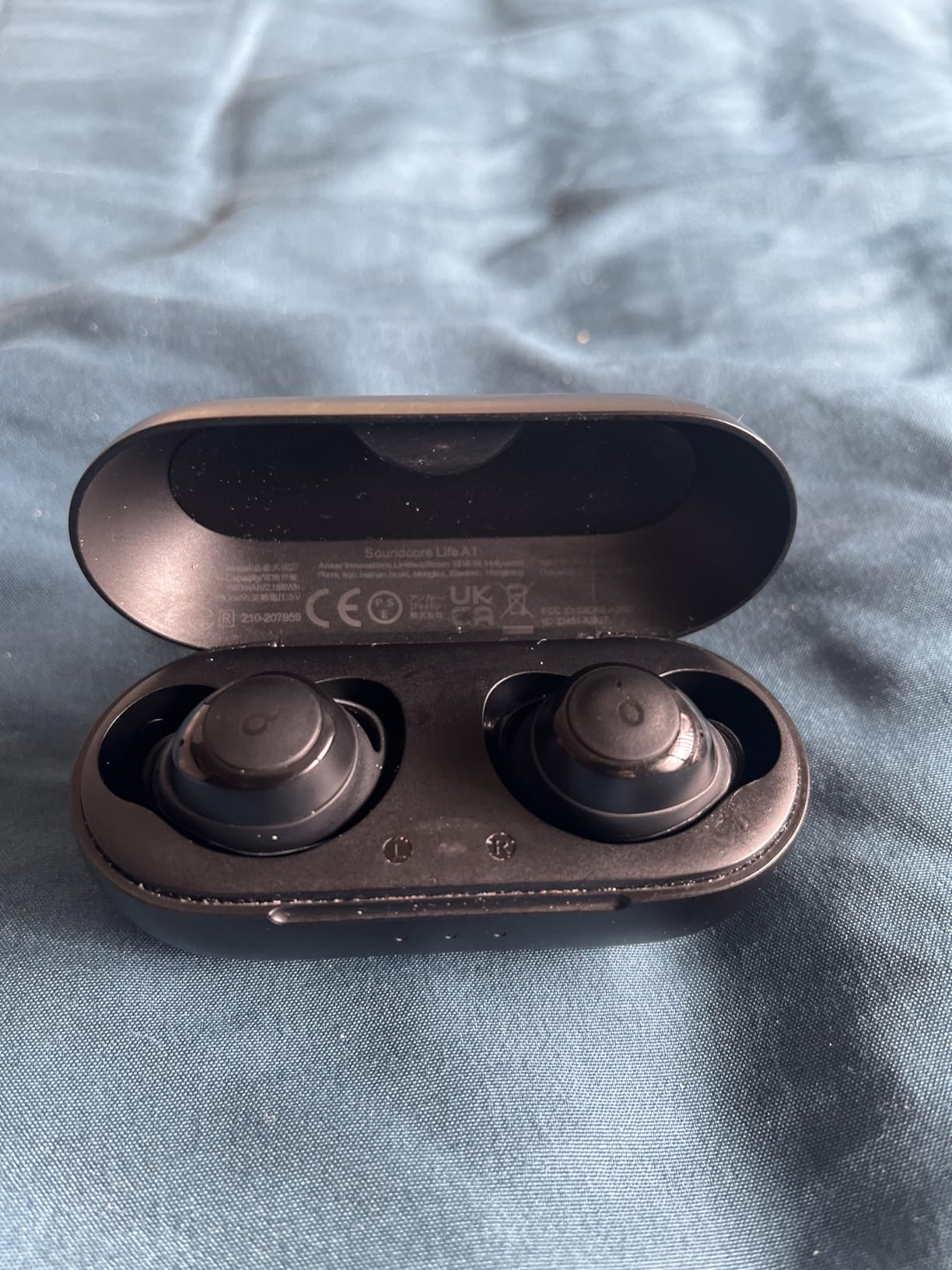 Soundcore by Anker Life A1 True Wireless Earbuds, Powerful Customized Sound, 40H Playtime, Wireless Charging, USB-C Fast Charge, IPX7 Waterproof, Button Control, Bluetooth Earbuds, Commute, Sports customer photo 2