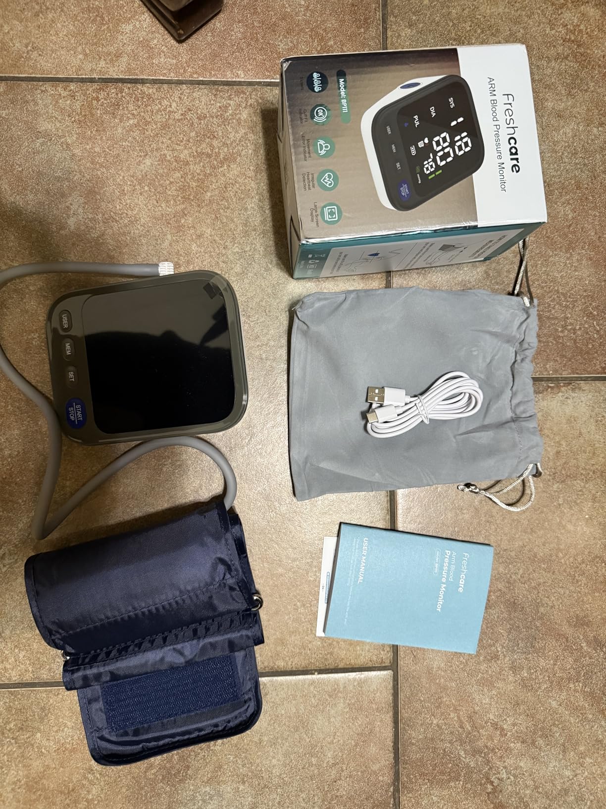 Metene TD-4116 Blood Glucose Monitor Kit with 100 Glucometer Strips customer photo 2