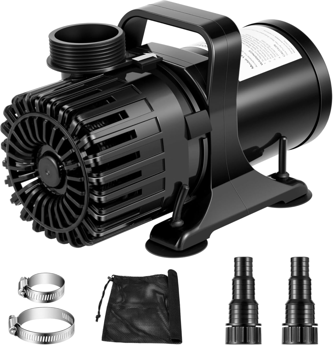 WaterRebirth (1700GPH-120W, UL listed) Large Fountain Submersible Water Pond Sump Pump Aquarium Electric Waterfall Pump Outdoor PS-1700 customer photo 2