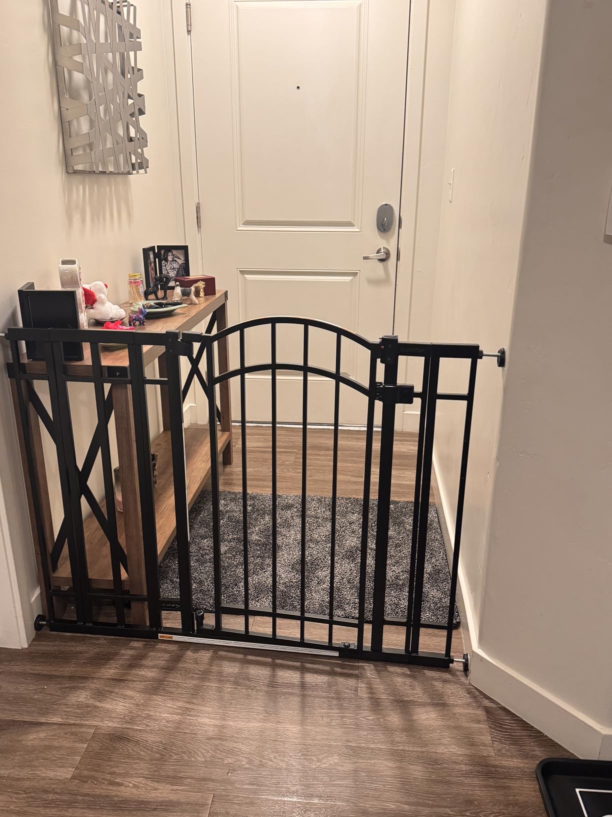 Ingenuity Multi-Use Decorative Extra Tall Walk-Thru Baby Gate, Fits Openings 28.5-48 Inch, 36