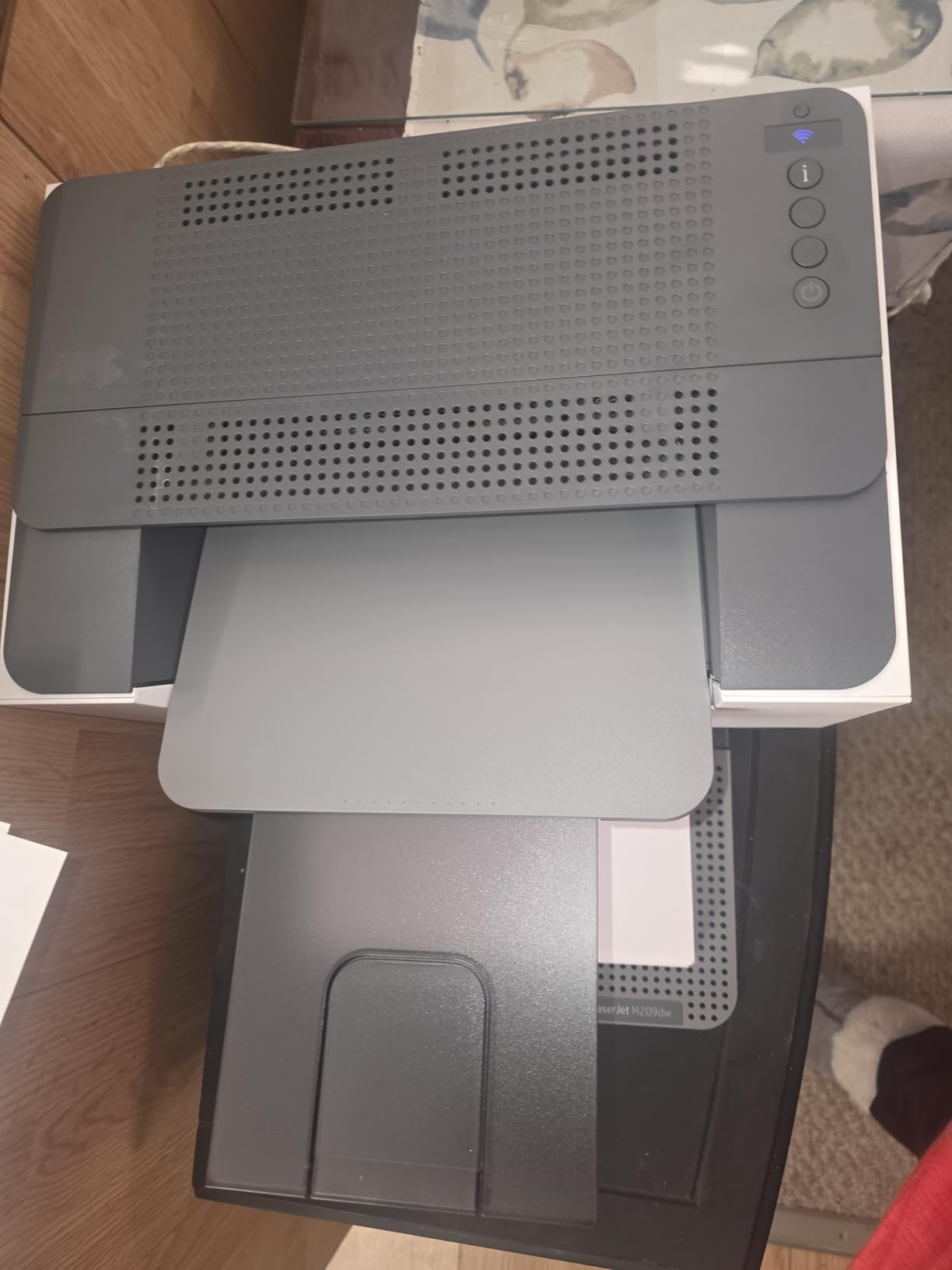 HP LaserJet M209dw Wireless Printer, Print, Fast Speeds, Mobile Printing customer photo 2