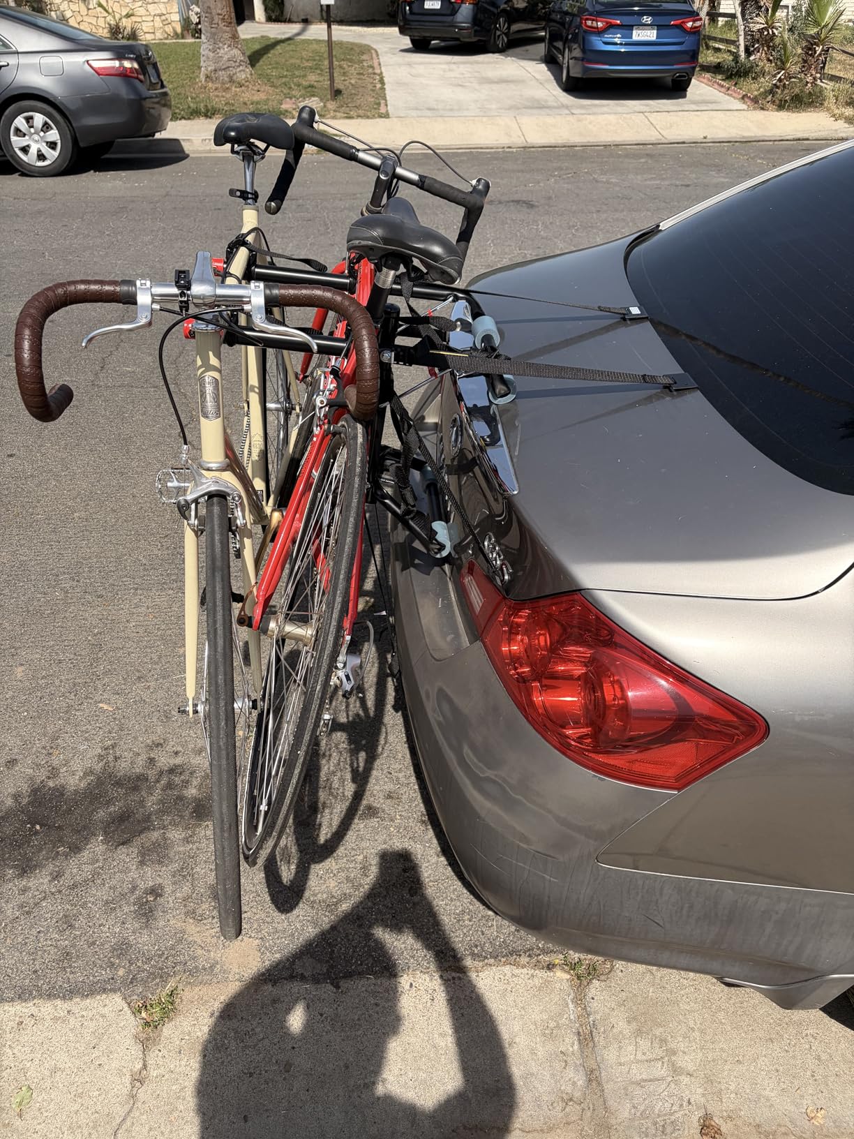 Allen Sports Deluxe 2-Bike Trunk Mount Rack, Model ZN102, Black customer photo 1