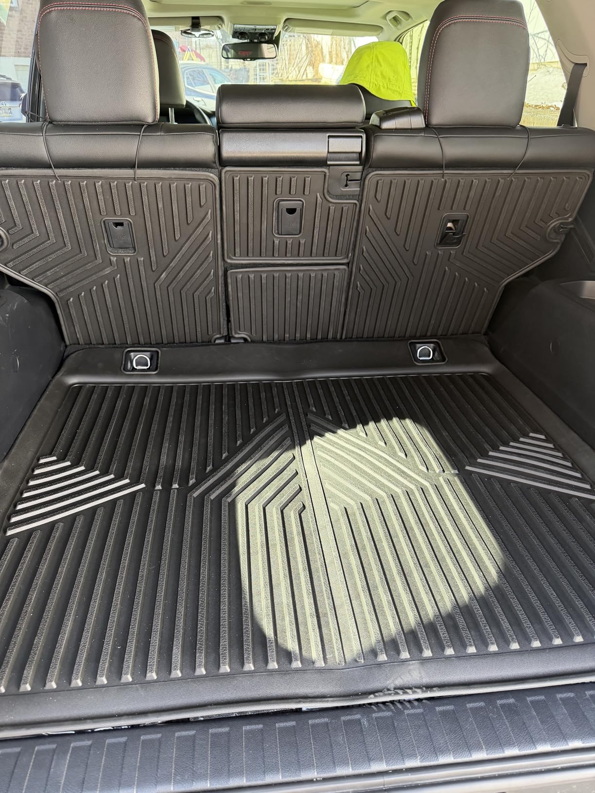 LASFIT Floor Mats for Toyota 4Runner 2013-2024 & for Lexus GX460 2014-2023, All Weather TPE Mats Floor Liner for Toyota 4 Runner (Fit 7 Seats & 5 Seats) 1st & 2nd Row Car Mats, Black customer photo 1