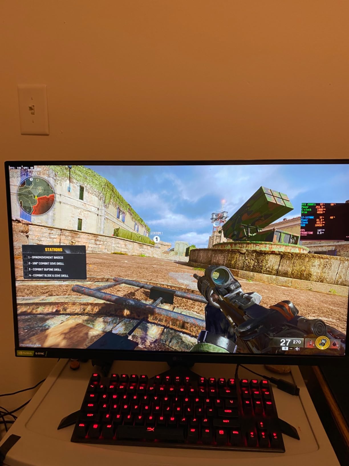 LG 27GP850-B Ultragear Gaming Monitor 27-Inch QHD (2560 x 1440) Nano IPS Display 1ms Response Time 165Hz Refresh Rate NVIDIA G-SYNC Compatible AMD FreeSync Premium customer photo 1