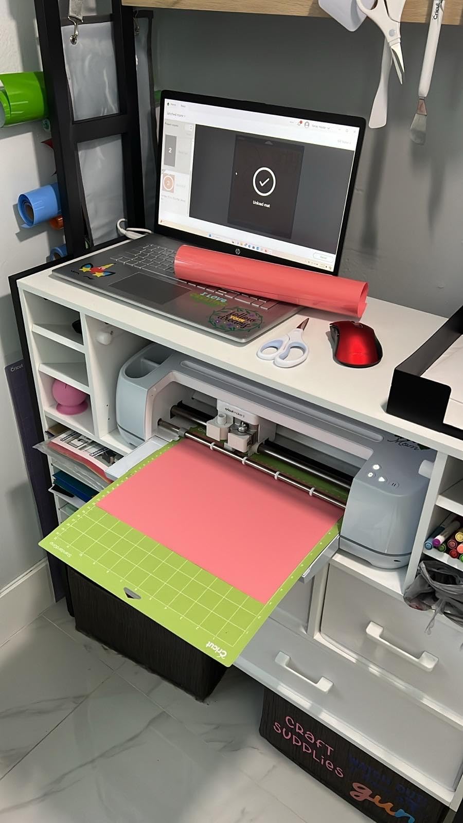 Maker 3 - Smart Cutting Machine, 2X Faster & 10X Force, Matless Cutting with Smart Materials, Cuts 300+ Materials, Bluetooth Connectivity, Compatible with iOS, Android, Windows & Mac customer photo 2