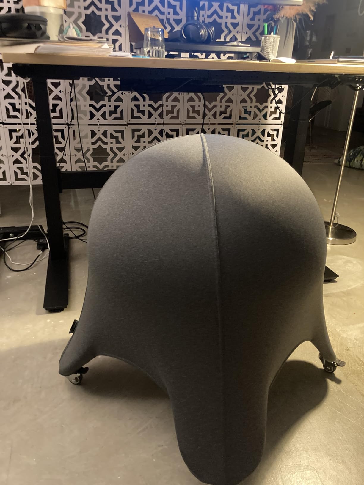 Original Starfish Ball Chair, Yoga Ball Chair Exercise Ball Chair Ergonomic Design for Home Office Desk, Stability Ball & Balance Ball Seat customer photo 1