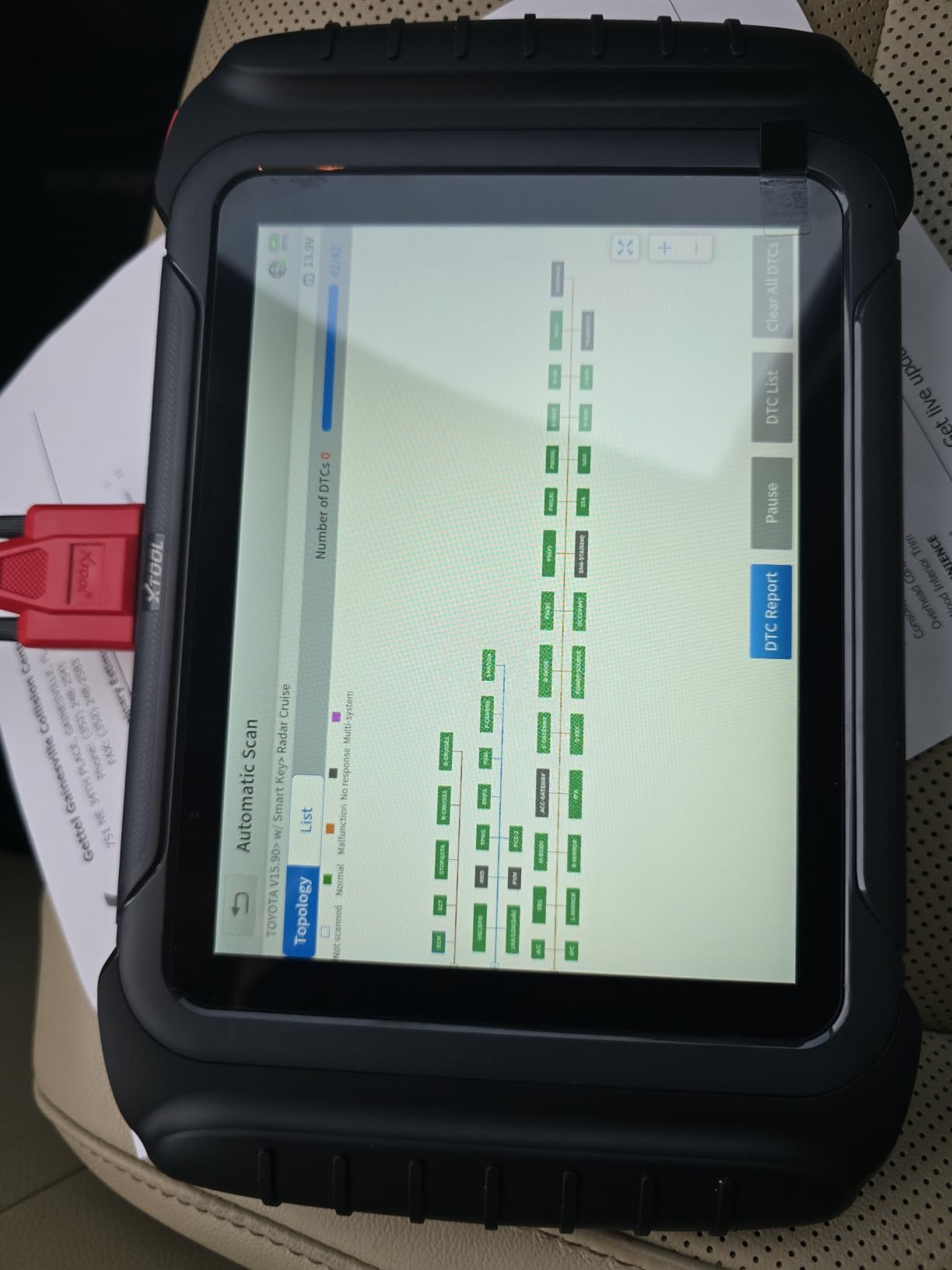 XTOOL D8S AI-Assisted Bidirectional OBD2 Scanner with Topology Mapping: 2026 Upgrade of XTOOL D8, Scan Tool with 42+ Reset, Full System Automotive Scanner Diagnostic Tool, PMI for Ford, FCA/CANFD/DoIP customer photo 2