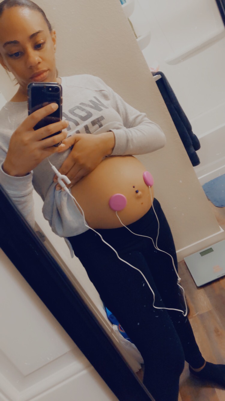 Baby-Bump Headphones - Plays and Shares Music, Sound and Voices to the Womb - Premium Baby Bump Speaker System - Including bebon Tunes APP (iOS and Android) (White) customer photo 2