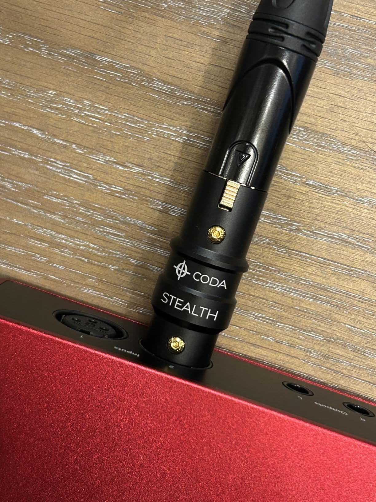 Coda MB-Stealth in-Line Microphone Preamp Mic Gain Booster for Dynamic and Ribbon Mics - 48V Phantom Power Mic Preamp with 28 db Clean Gain, Ultra Low Noise customer photo 2