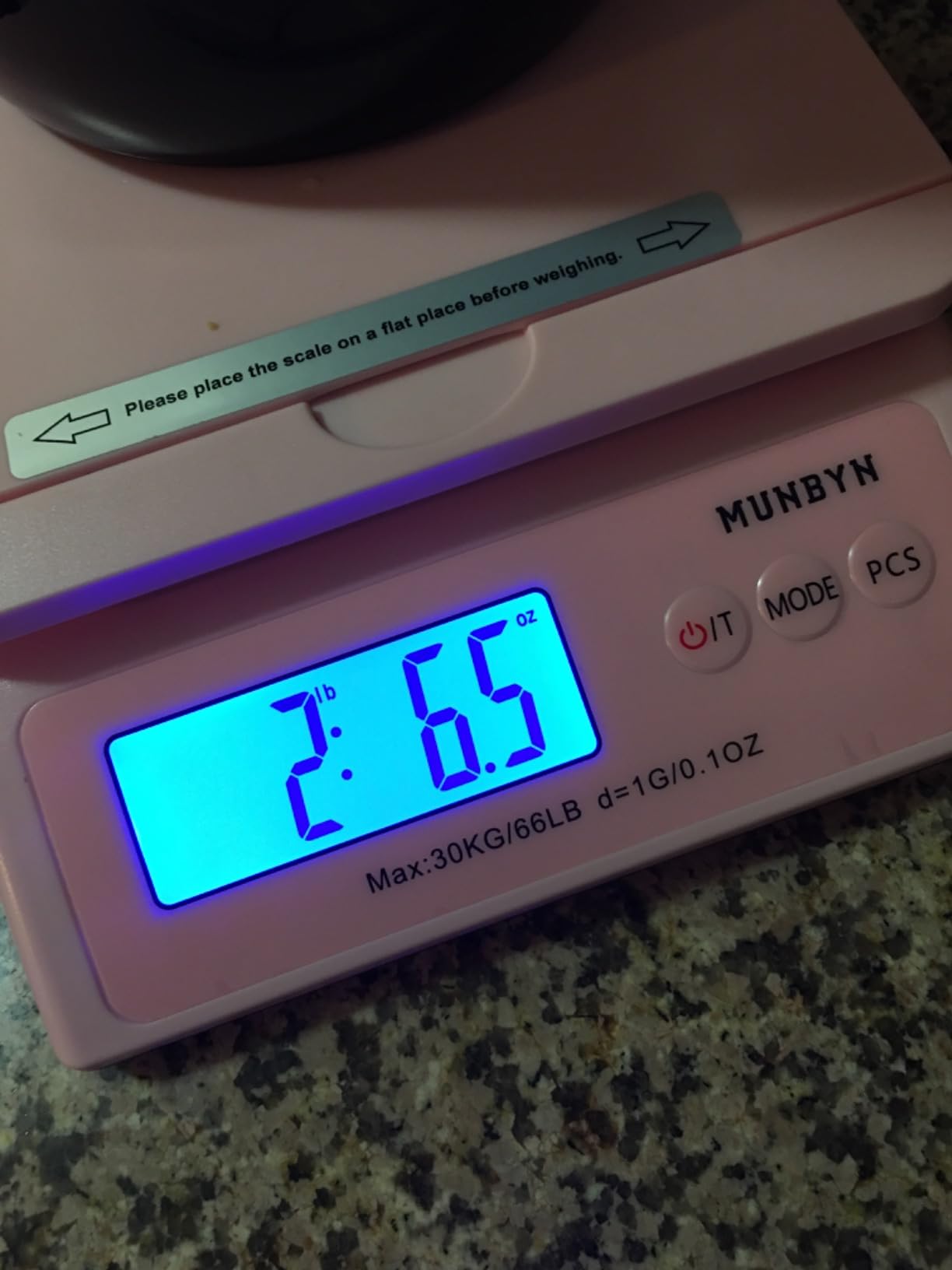 MUNBYN Shipping Scale, Accurate 66lb/0.1oz Postal Scale with Hold/Tear/PCS Function customer photo 1