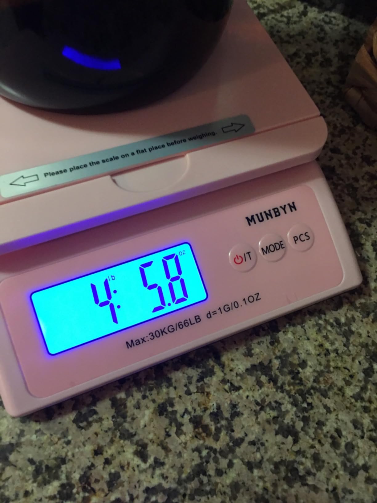 MUNBYN Shipping Scale, Accurate 66lb/0.1oz Postal Scale with Hold/Tear/PCS Function customer photo 2