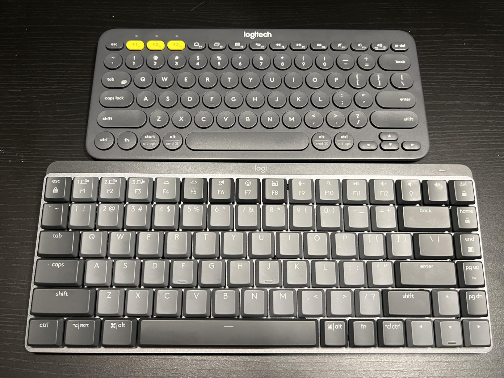 Logitech MX Mechanical Wireless Illuminated Performance Keyboard, Clicky Switches, Backlit Keys, Bluetooth, USB-C, macOS, Windows, Linux, iOS, Android, Metal customer photo 2