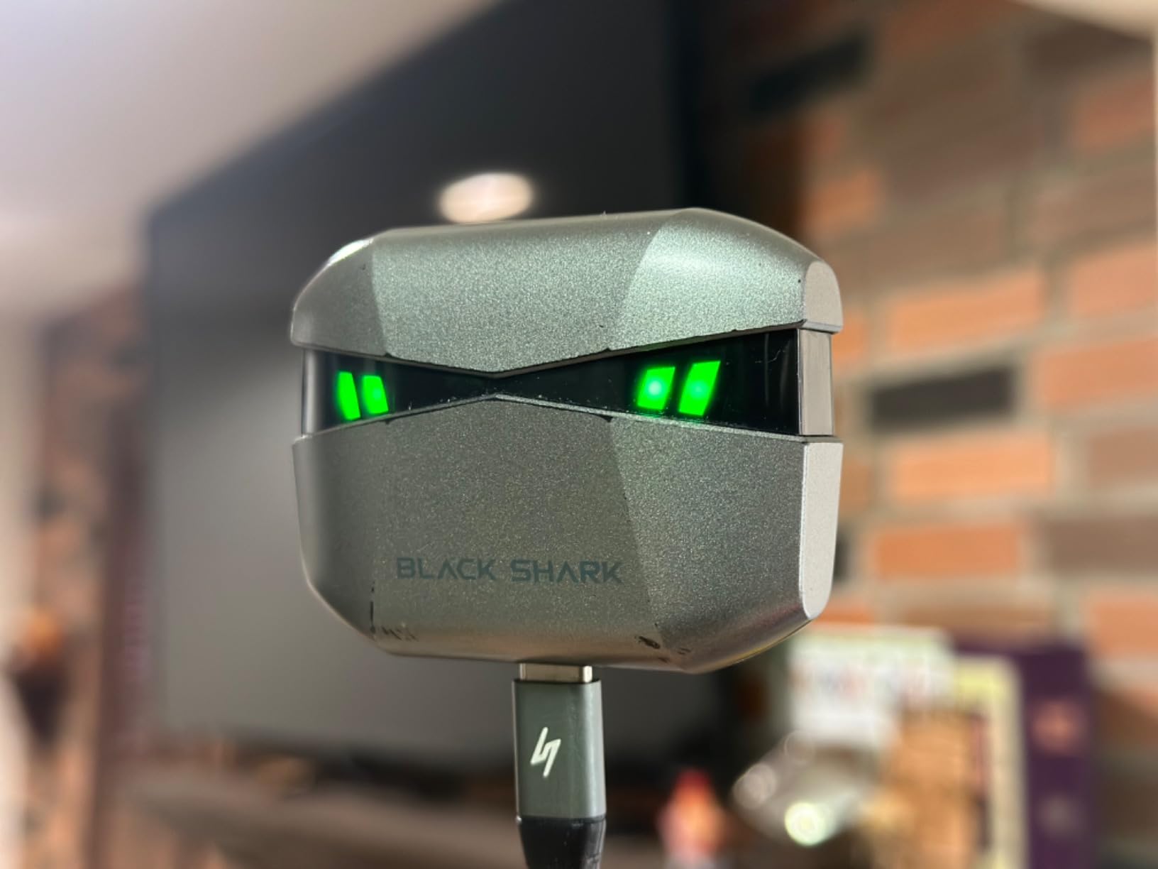 Black Shark Wireless Earbuds with 35ms Ultra-Low Latency, Wireless Headphones with Premium Sound, Bluetooth 5.2, 10mm Drivers, 4 Hyperclear Mics, IPX5 Waterproof, 20H Play Time, Comfort Fit customer photo 1
