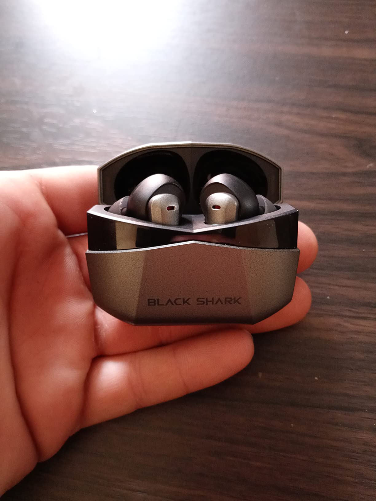 Black Shark Wireless Earbuds with 35ms Ultra-Low Latency, Wireless Headphones with Premium Sound, Bluetooth 5.2, 10mm Drivers, 4 Hyperclear Mics, IPX5 Waterproof, 20H Play Time, Comfort Fit customer photo 2