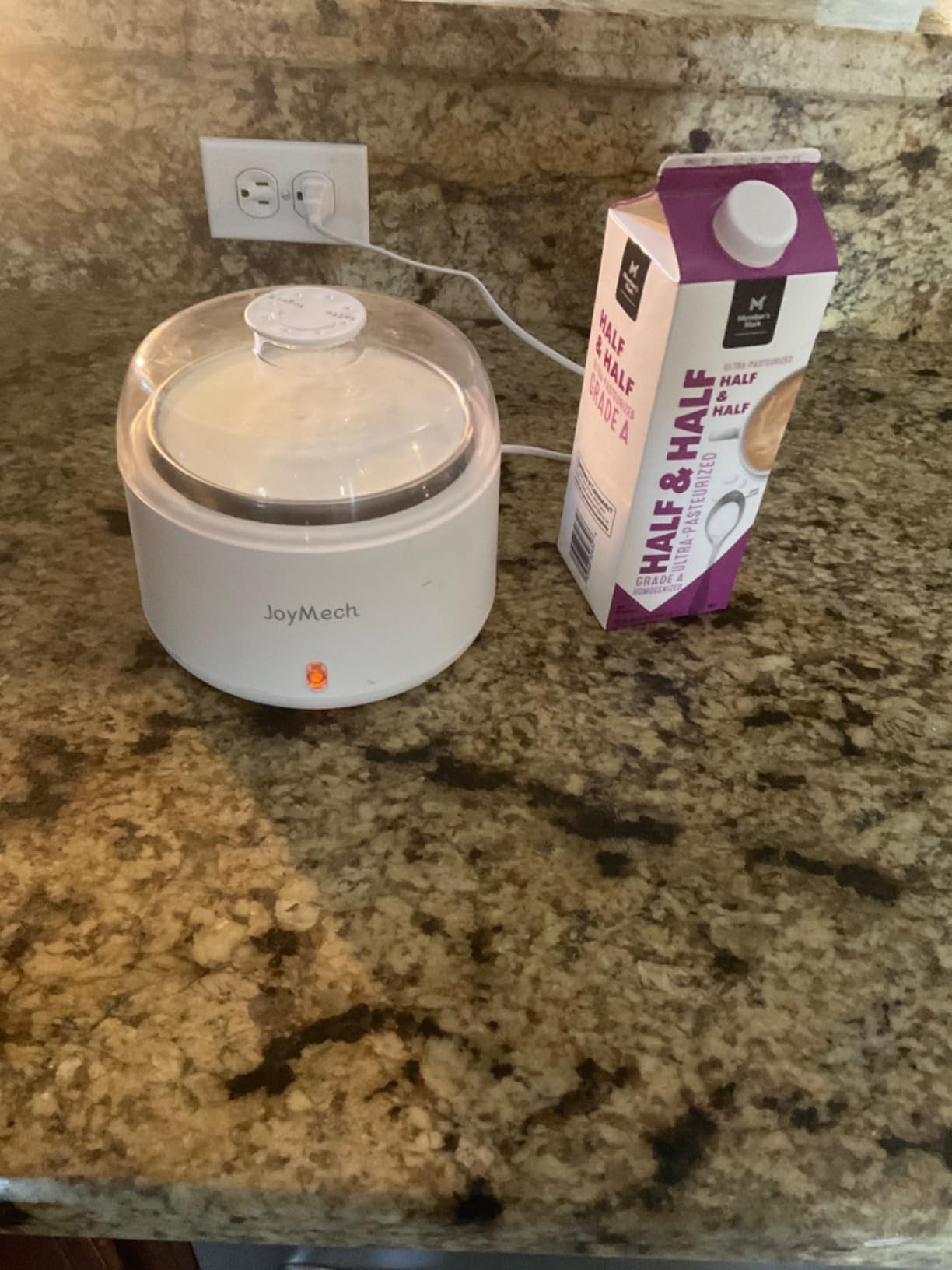 Yogurt Maker, Compact Greek Yogurt Maker Machine with Constant Temperature Control, Stainless Steel Container, 1 Quart for Home Organic Yogurt customer photo 1