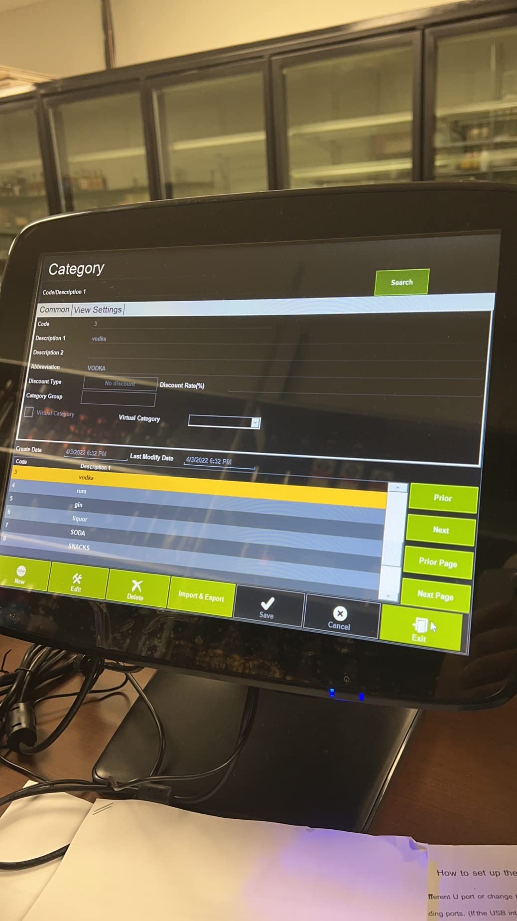 MEETSUN POS System Cash Register for Restaurant - Touch Screen with 80MM Thermal Printer and Windows 10 customer photo 2