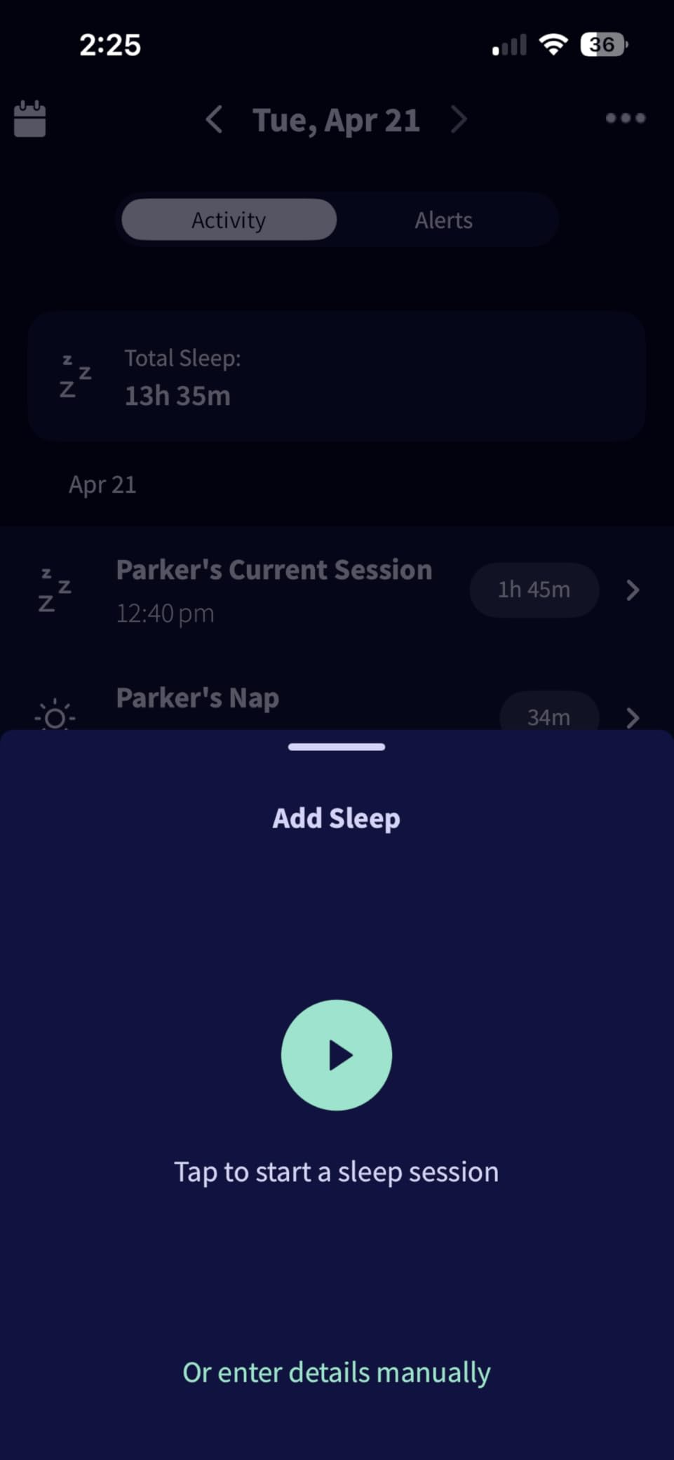 Owlet Dream Sock - Smart Wearable Baby Monitor, Tracks Heart Rate & Oxygen (SpO2), Sleep Quality Indicators, Real-Time Alerts via App customer photo 1