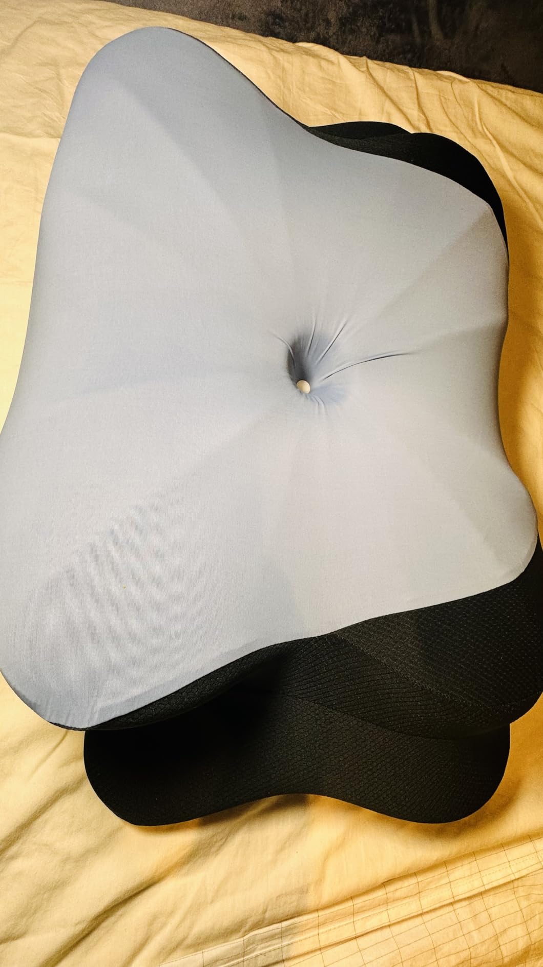 DONAMA Cervical Pillow for Neck and Shoulder, Contour Memory Foam Pillow, Ergonomic Neck Support Pillow for Side Back Stomach Sleepers with Pillowcase customer photo 1