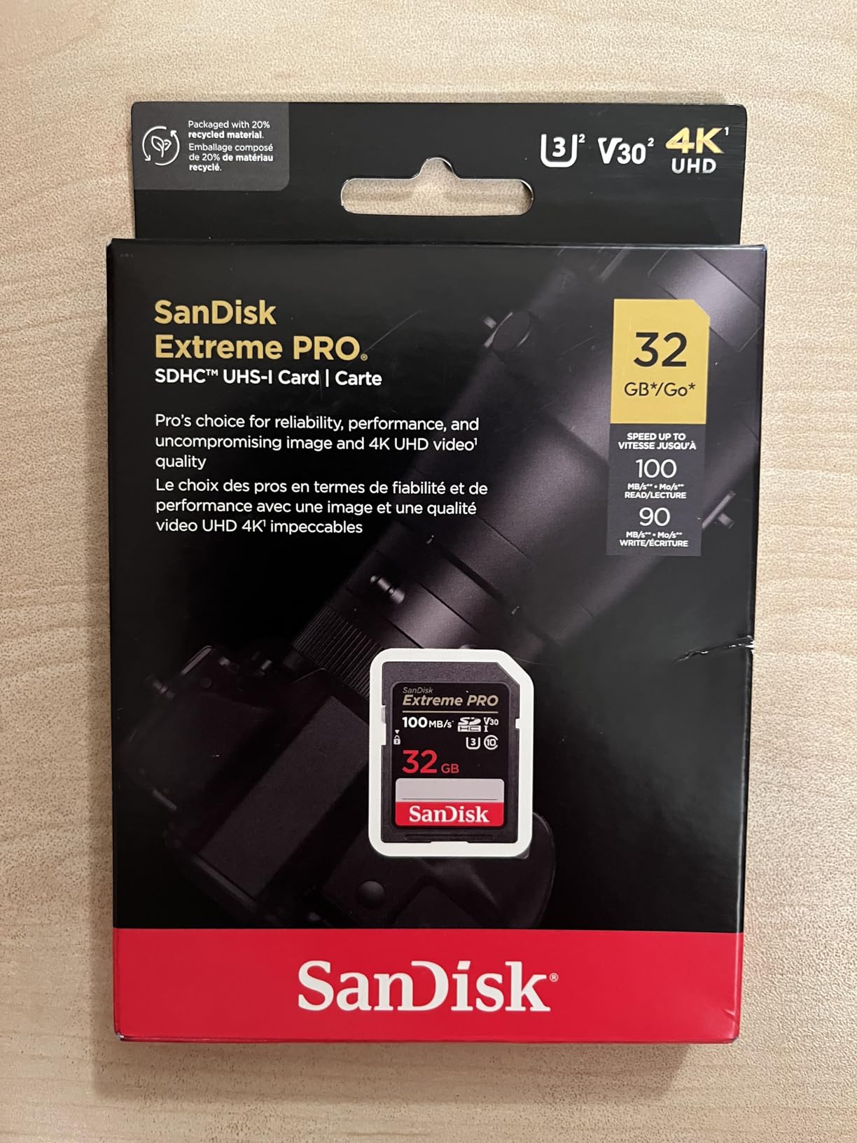 SanDisk 128GB Extreme PRO SDXC UHS-I Memory Card - C10, U3, V30, 4K UHD, SD Card customer photo 2