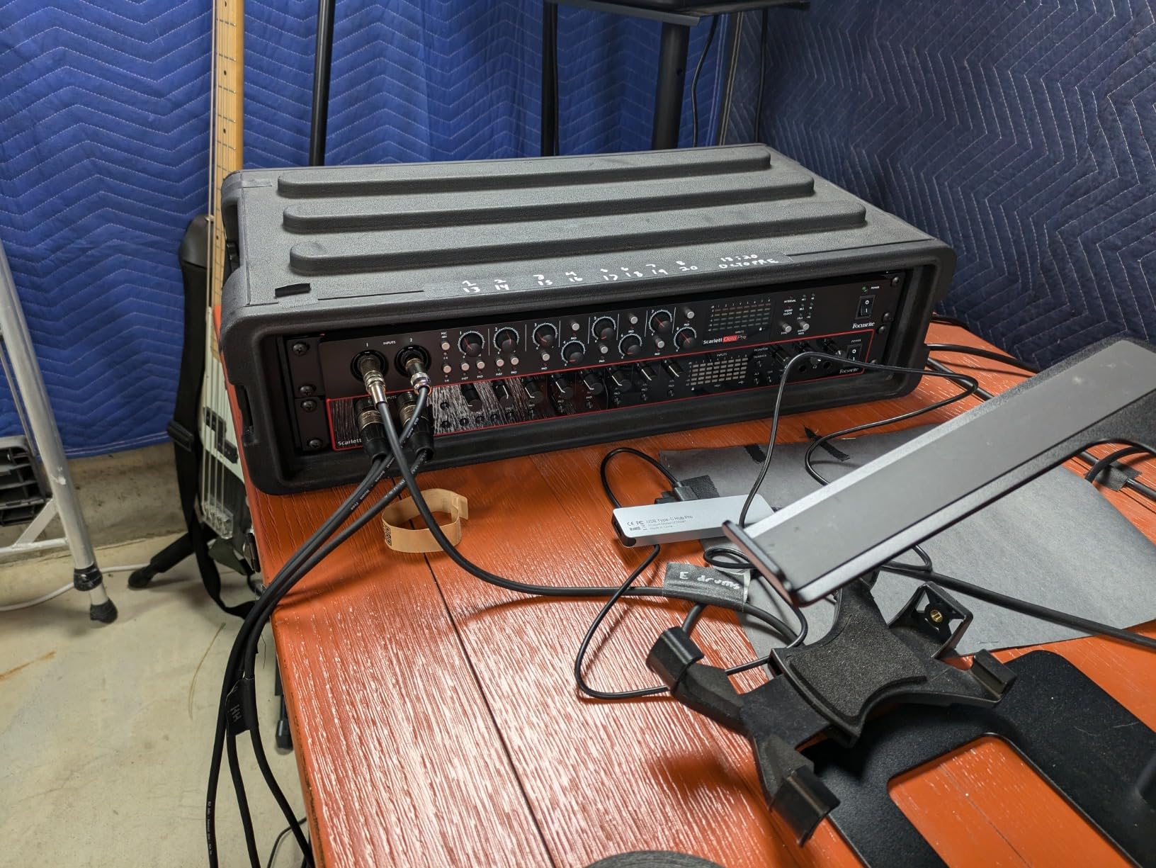 Focusrite Clarett+ OctoPre Professional Quality 8-in/8-out ADAT Mic Preamp for Music Production, with High Dynamic Range, Ultra-low Noise, and All-analogue Air customer photo 1