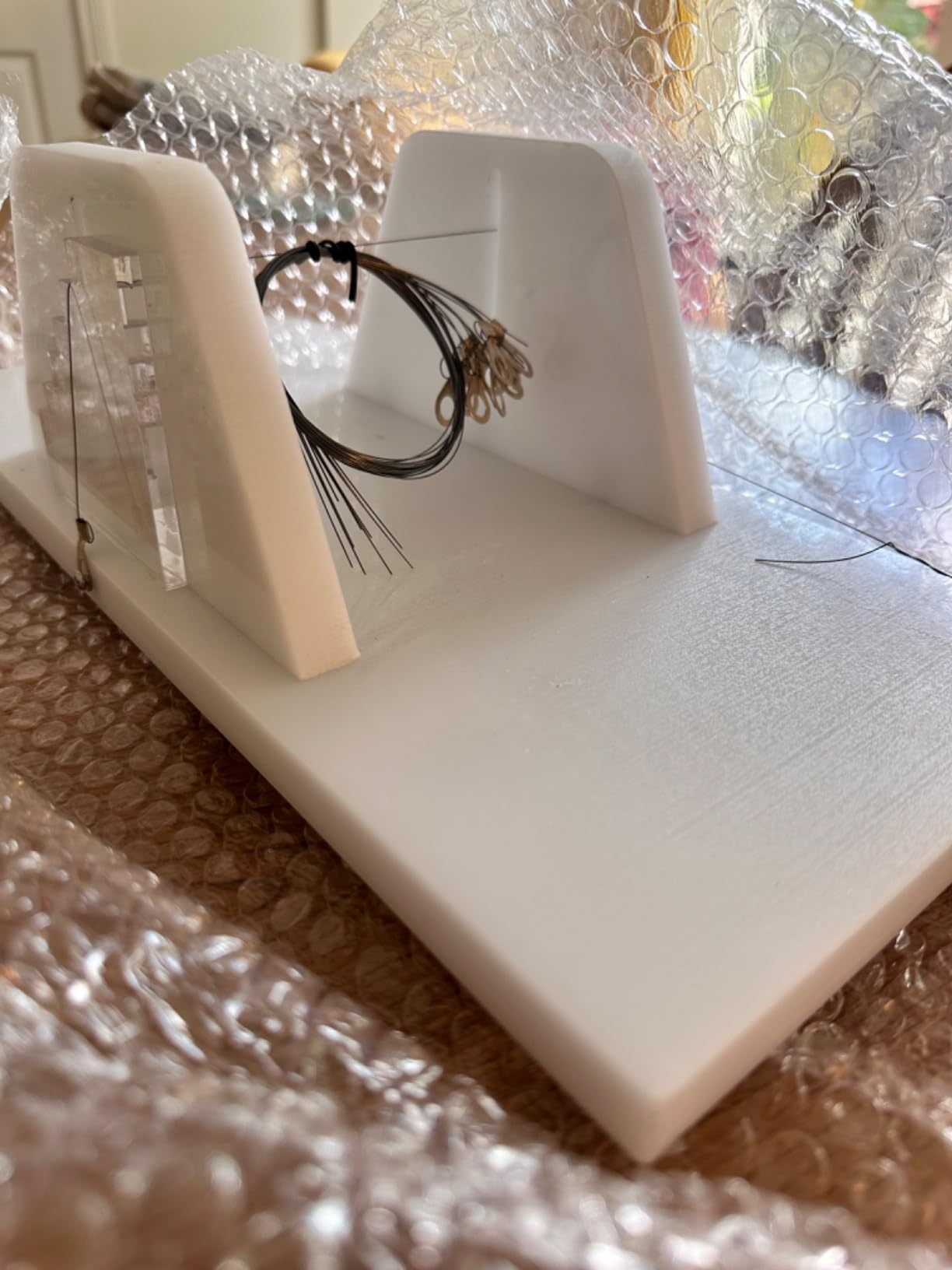 Adjustable Slab Soap Cutter, Acrylic Push Soap Cutter with Single Wire customer photo 2