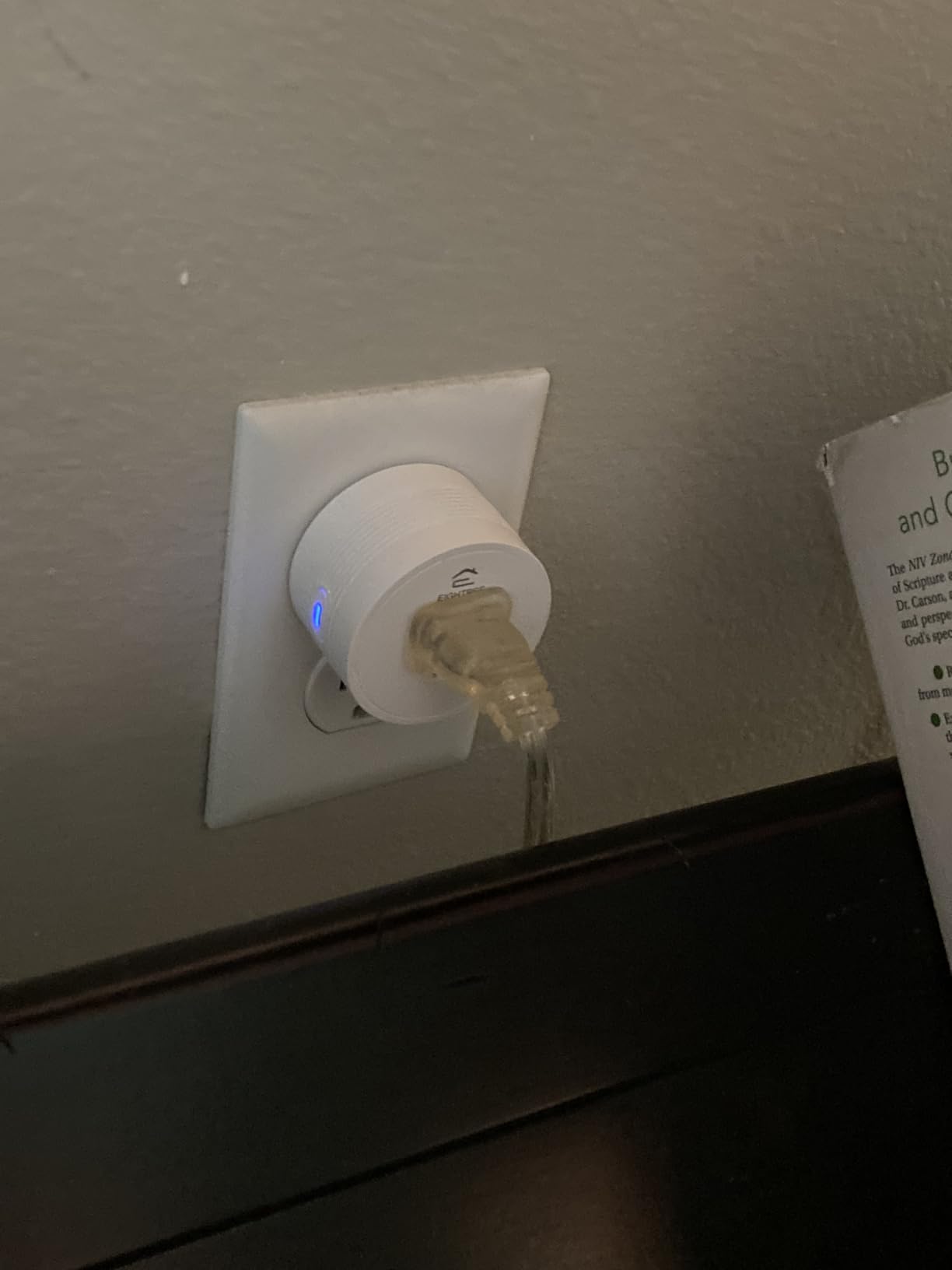 EIGHTREE Smart Plug 2025 Upgrade to 15A, Bluetooth & Wi-Fi Outlet Plug Dual Connection, Voice Control, Remote Control Outlet Timer Indoor, Smart Plugs That Work with Alexa & Google, 2.4GHz Wi-Fi Only customer photo 2