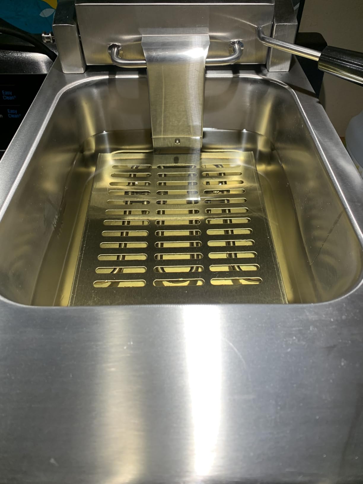 CROSSSON 6L Electric Countertop Deep Fryer Extra Large with Drain, Timer, Basket and Lid for Restaurant Use 120V,1800W Commercial Deep Fryers customer photo 1