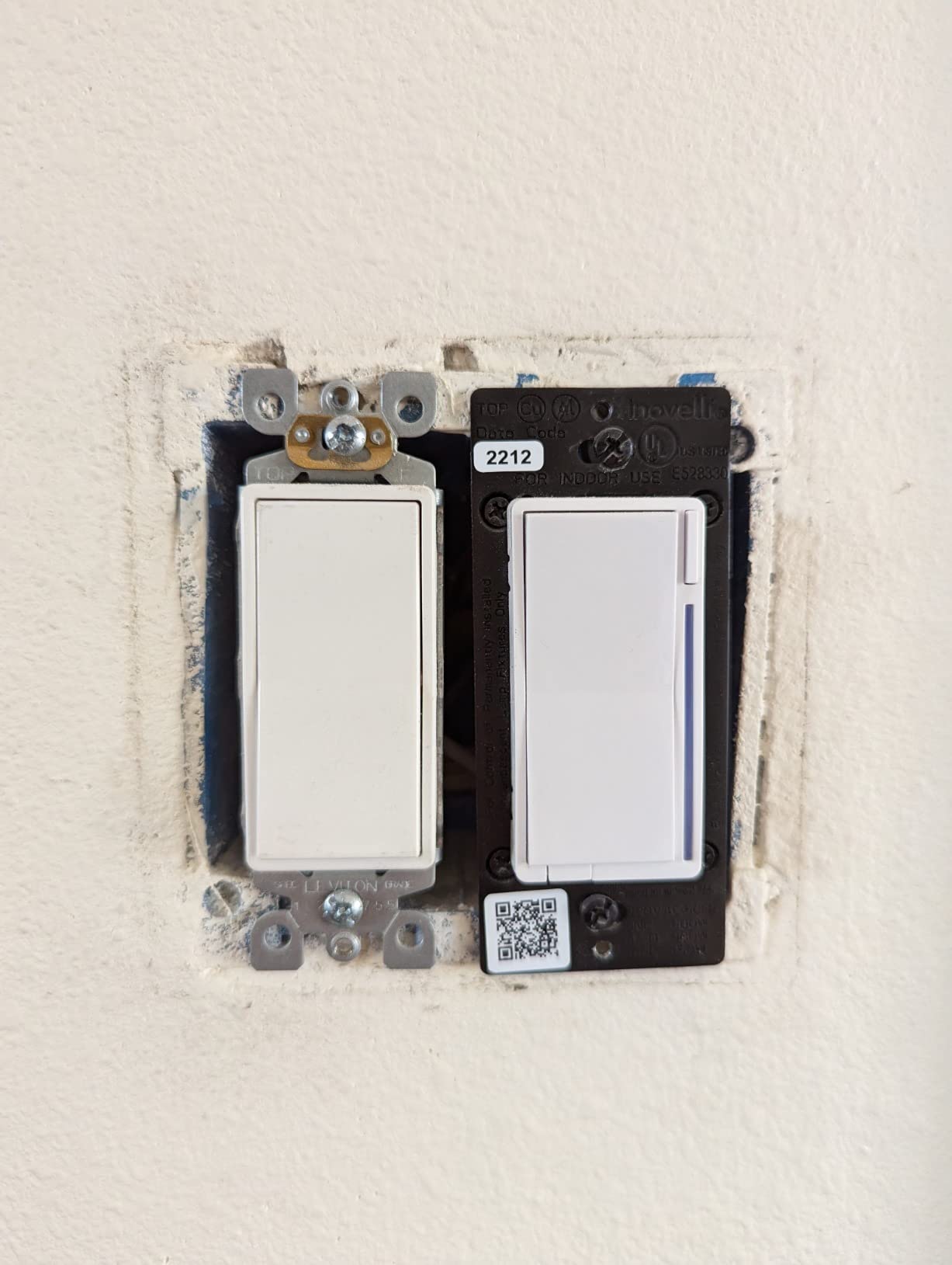 Inovelli 2-1 Smart Switch (On/Off or Dimmer) - Blue Series, Zigbee & Matter Compatible, Works with Home Assistant, SmartThings, Hubitat, Homey (Blue Series) customer photo 2