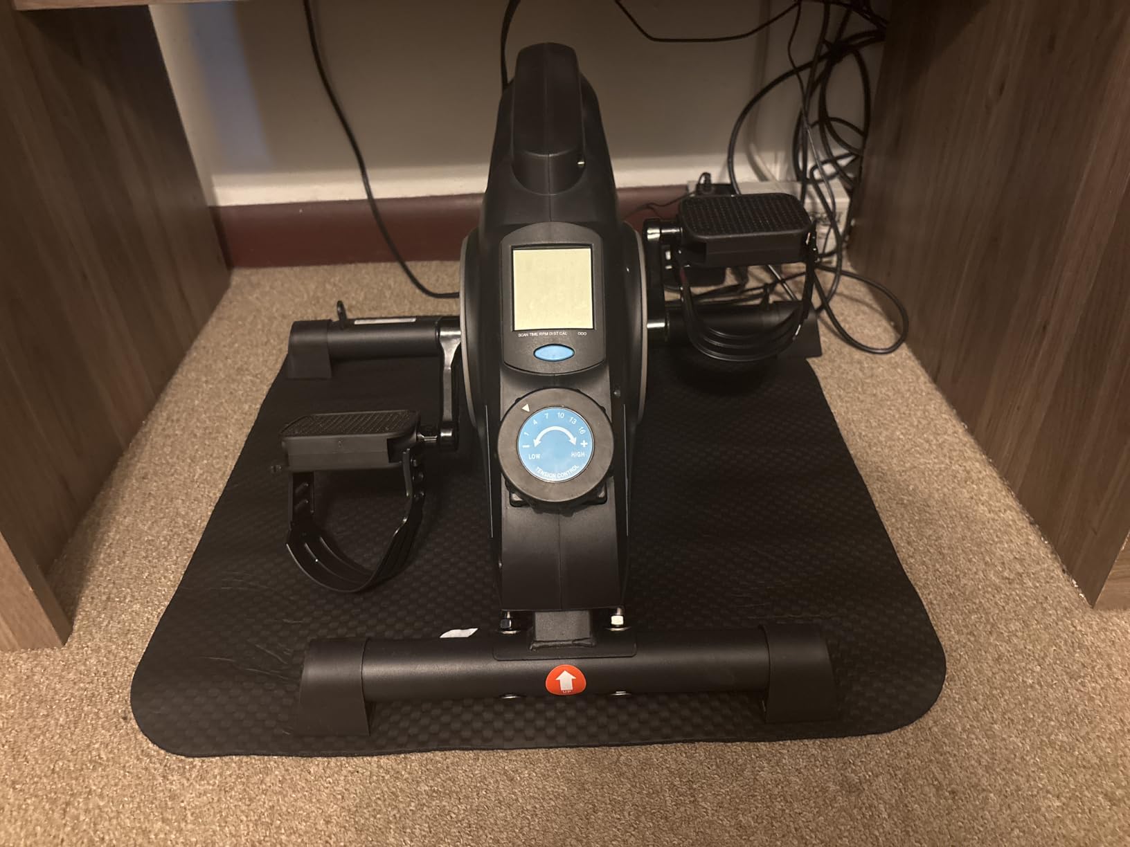 Under Desk Bike Pedal Exerciser, Quiet Magnetic Mini Exercise Bike with MERACH App for Arm, Leg Recovery, Physical Therapy customer photo 1