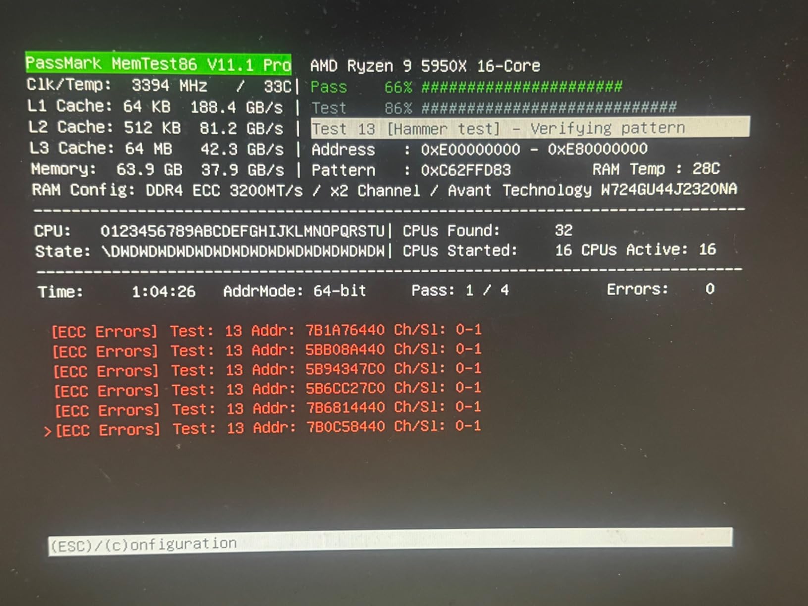 A-Tech Server 64GB Kit (2x32GB) DDR4 3200MHz PC4-25600 ECC UDIMM 2Rx8 Dual Rank 1.2V ECC Unbuffered DIMM 288-Pin Server & Workstation RAM Memory Upgrade Modules customer photo 2