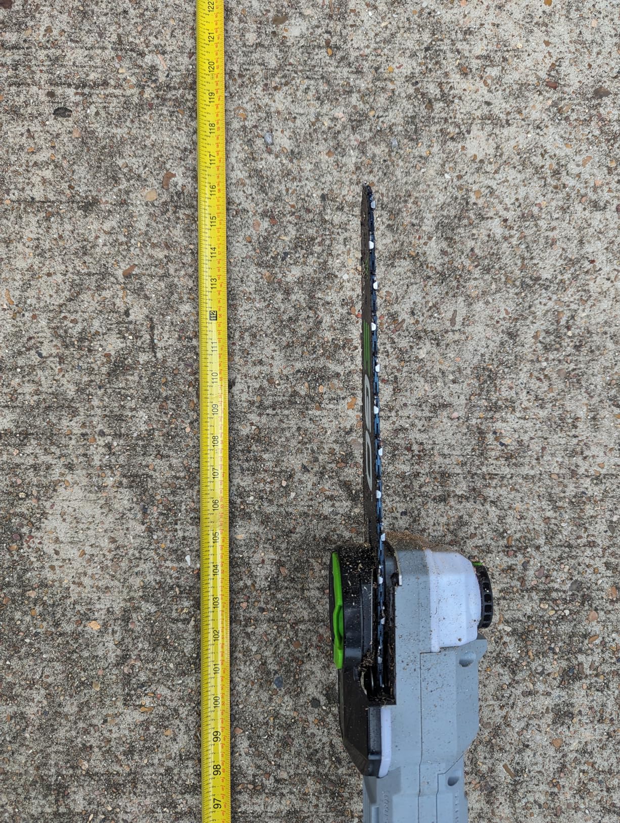 EGO Power+ PS1001 Pole Saw for Tree Trimming, Cordless Electric Pole Saw with Telescopic LED Cut Line Indicator, Includes 56V 2.5Ah Battery and Charger customer photo 1