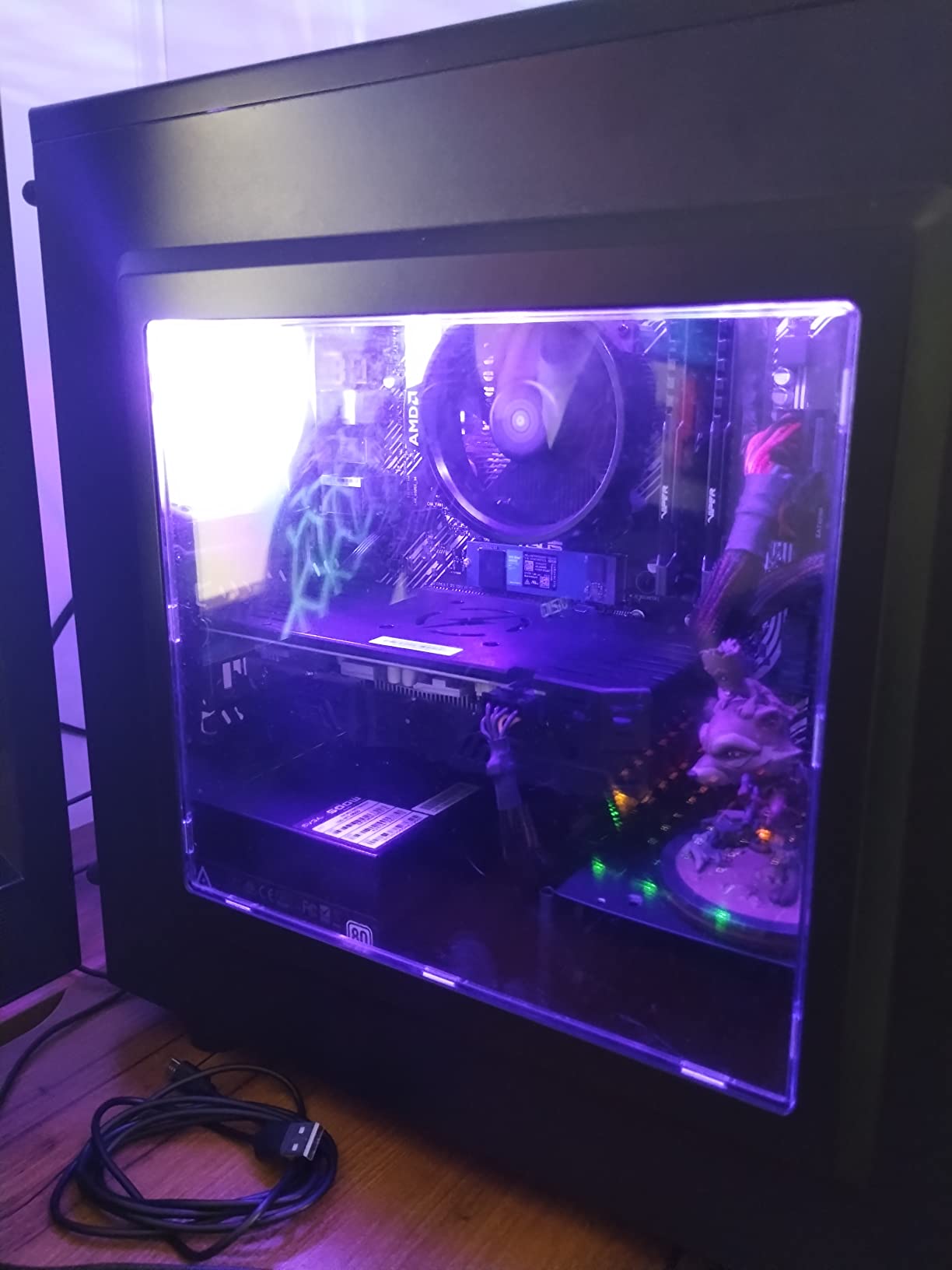 RX 5500 XT 8gb GDDR6 Graphics Card,128 Bit, 3XDP, HDMI, PCI Express 4.0X8, 8pin with Fan Intelligent System,Gaming PC Computer Video Cards with 3X DisplayPort +1X HDMI (Style 1) customer photo 1