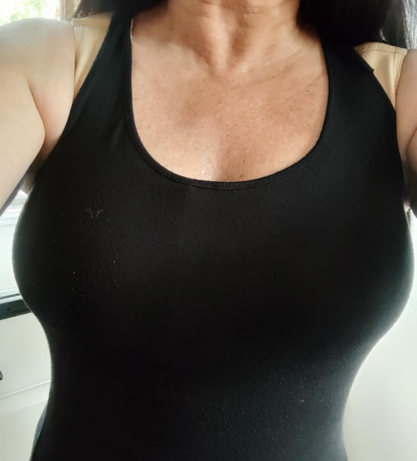 Women Front Closure Post Surgery Compression Everyday Bras for Mastectomy Support with Adjustable Straps Wirefree customer photo 1