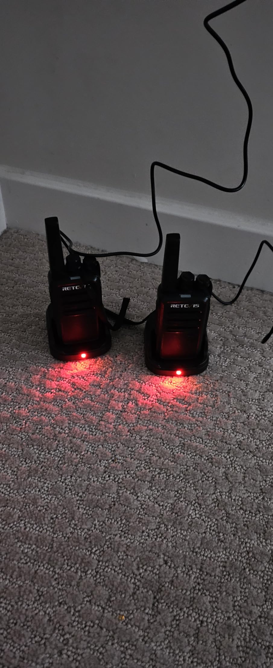 Retevis RT68 Walkie Talkies Rechargeable, Portable FRS Two-Way Radios for Adults, Heavy Duty 2 Way Radios Long Range, USB Charging Base, License Free (2 Pack) customer photo 1