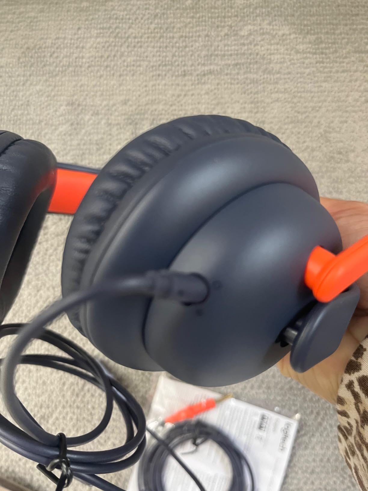 Logitech Zone Learn Wired Headsets for Learners, Comfortable and Adjustable fit for Kids, Replaceable Accessories, Mic, 3.5mm AUX and USB-C customer photo 2