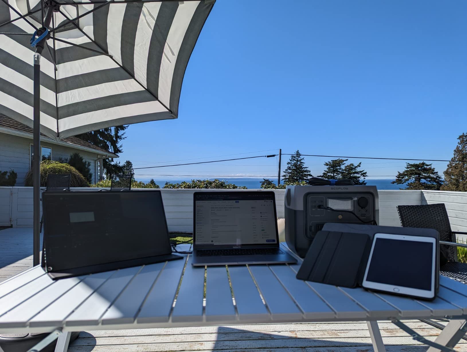 EcoFlow Solar Generator RIVER 2 Pro 768Wh Portable Power Station & 160W Solar Panel customer photo 1