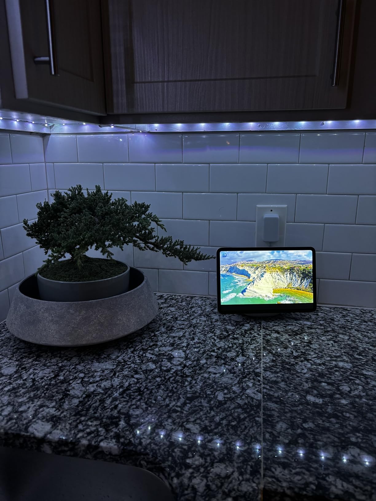 Leeleberd Led Lights for Bedroom 100 ft (2 Rolls of 50ft) Music Sync Color Changing RGB Led Strip Lights with Remote App Control Bluetooth Led Strip, Lights for Room Home Kitchen Party Decor customer photo 2