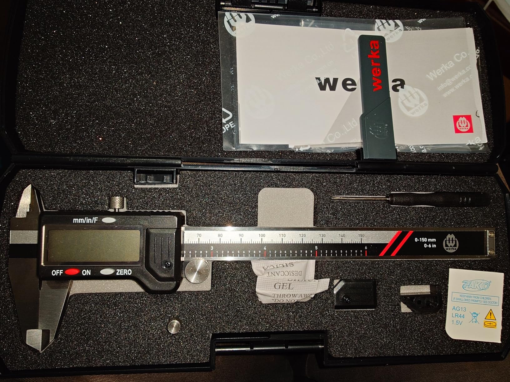 werka Digital Caliper, 0-6