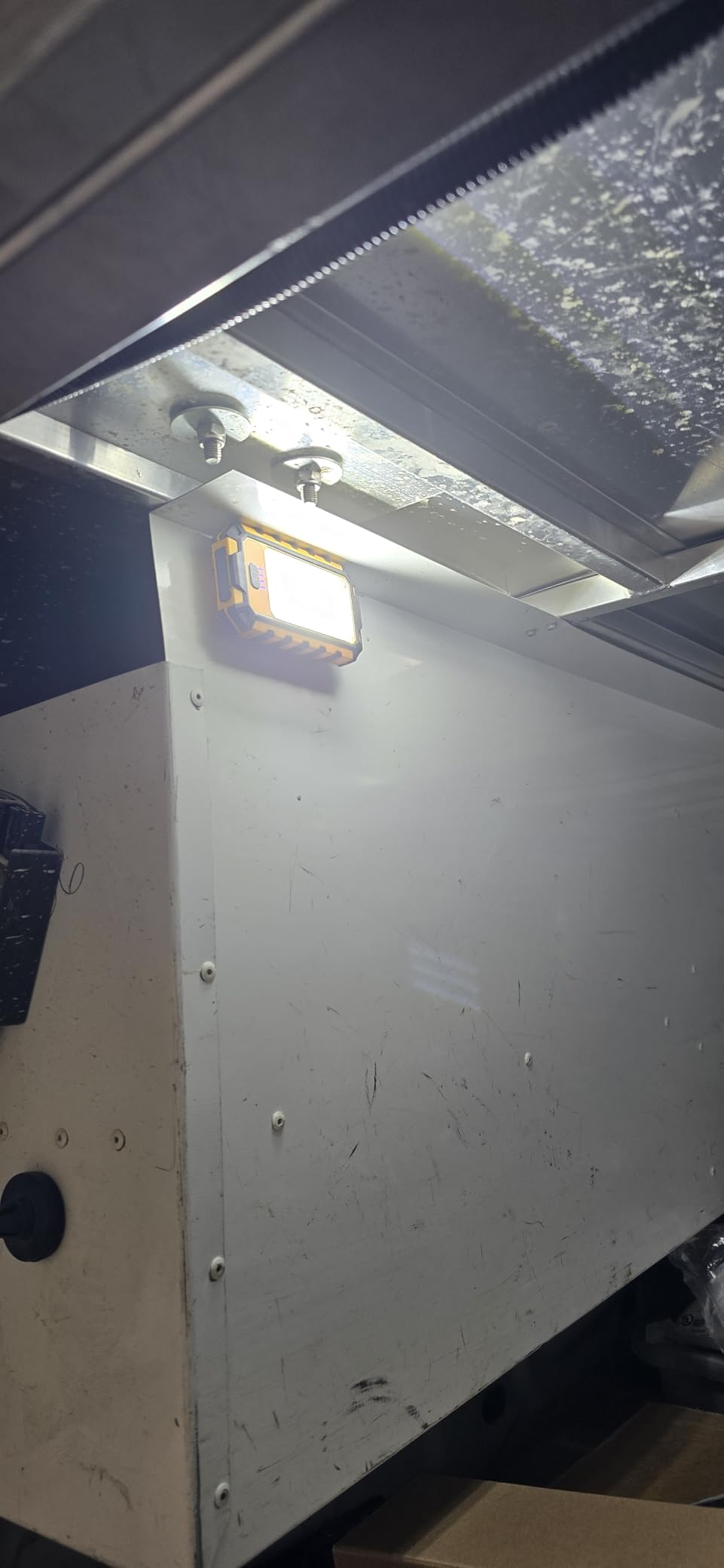 LED Rechargeable Magnetic Work Light 40W 1500Lumens, Hanging Hook 4 Lighting Modes, Job Site Lighting for Car Repairing customer photo 1