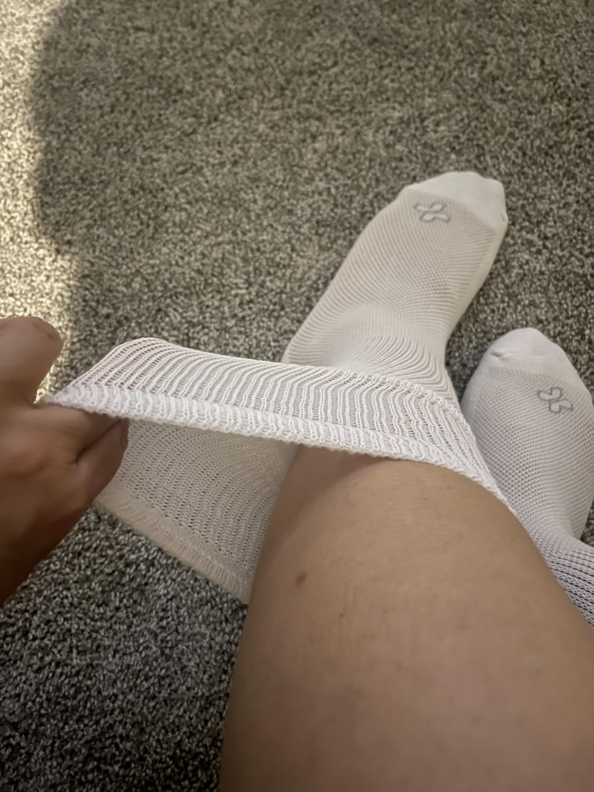 Doctor's Select Men's Diabetic Socks for Men Size 13-15 - 4 Pairs customer photo 1