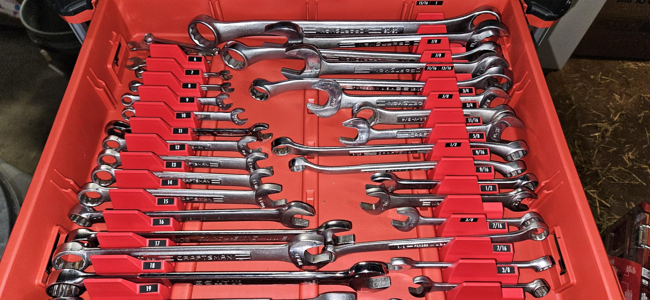 Ernst Manufacturing Wrench Pro - Modular Wrench Organizer for 40 Tools with Magnetic Base - Made in USA customer photo 1
